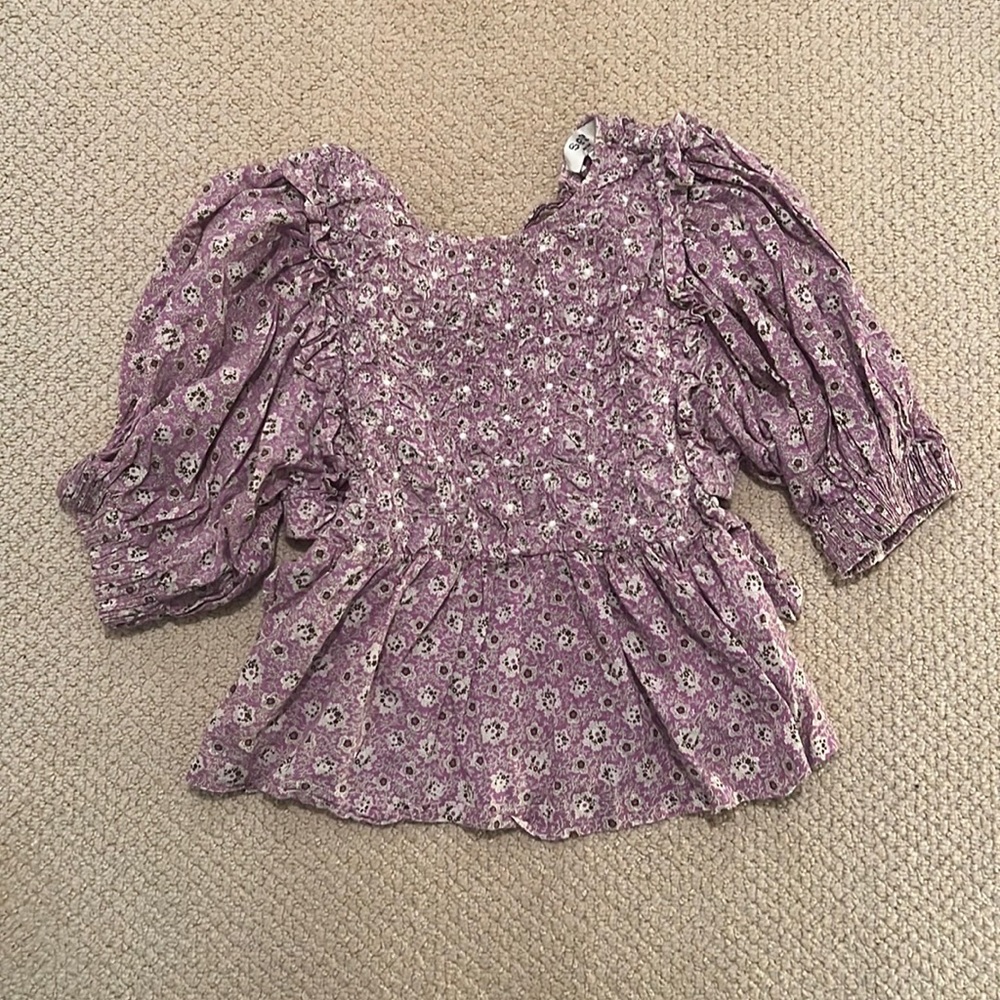 Sea NY Ida Smocked Top